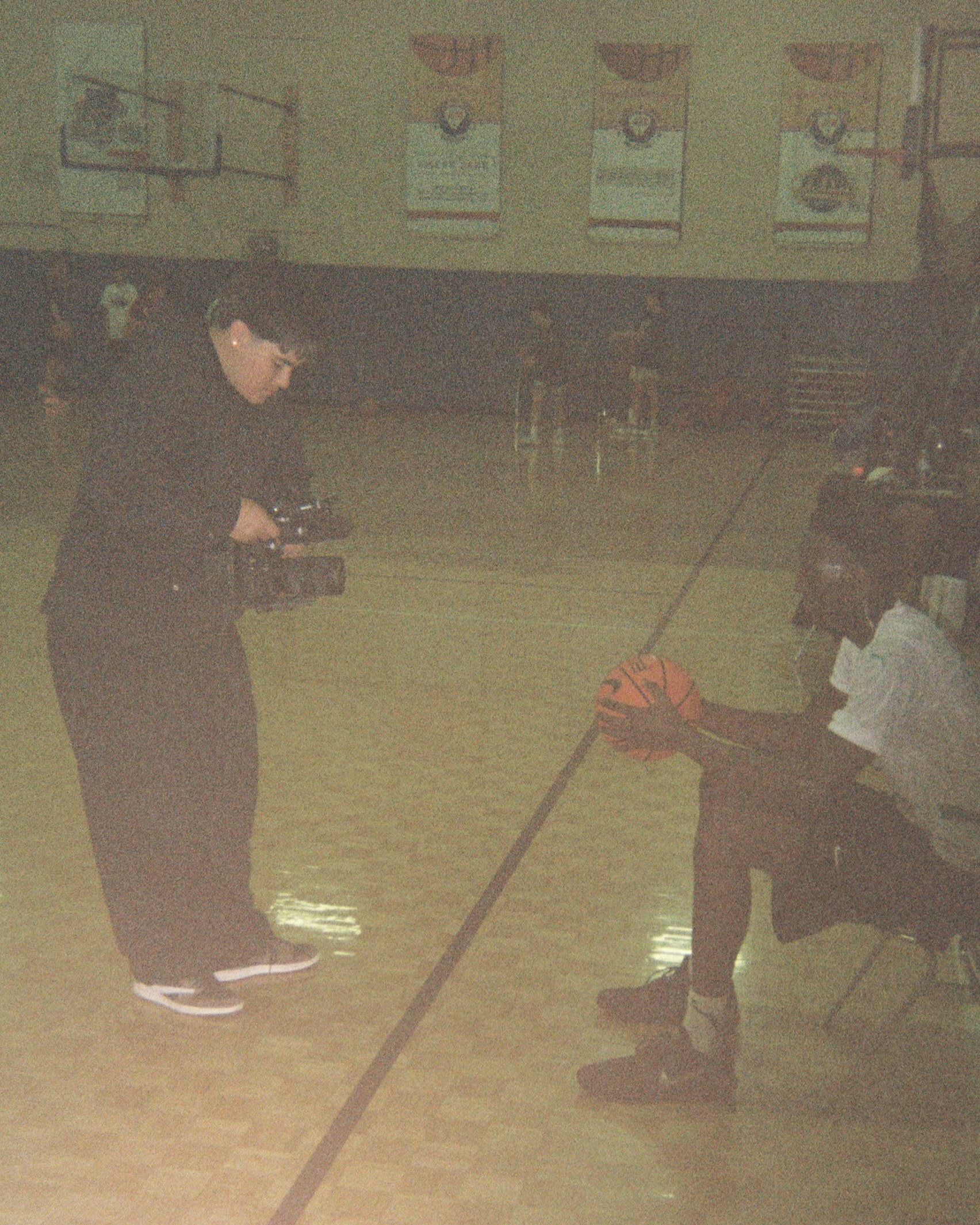Aliou Dioum — behind the scenes
