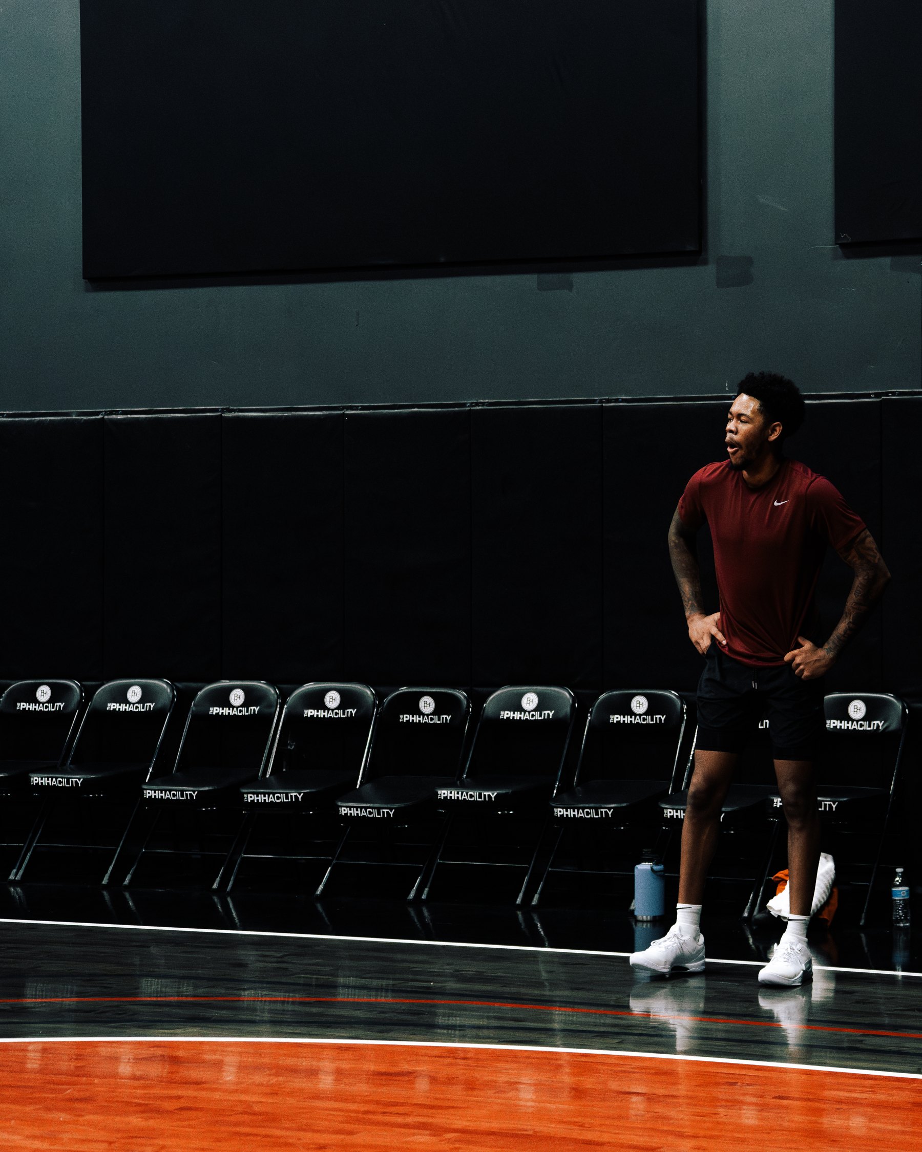 Anfernee Simons — on the court