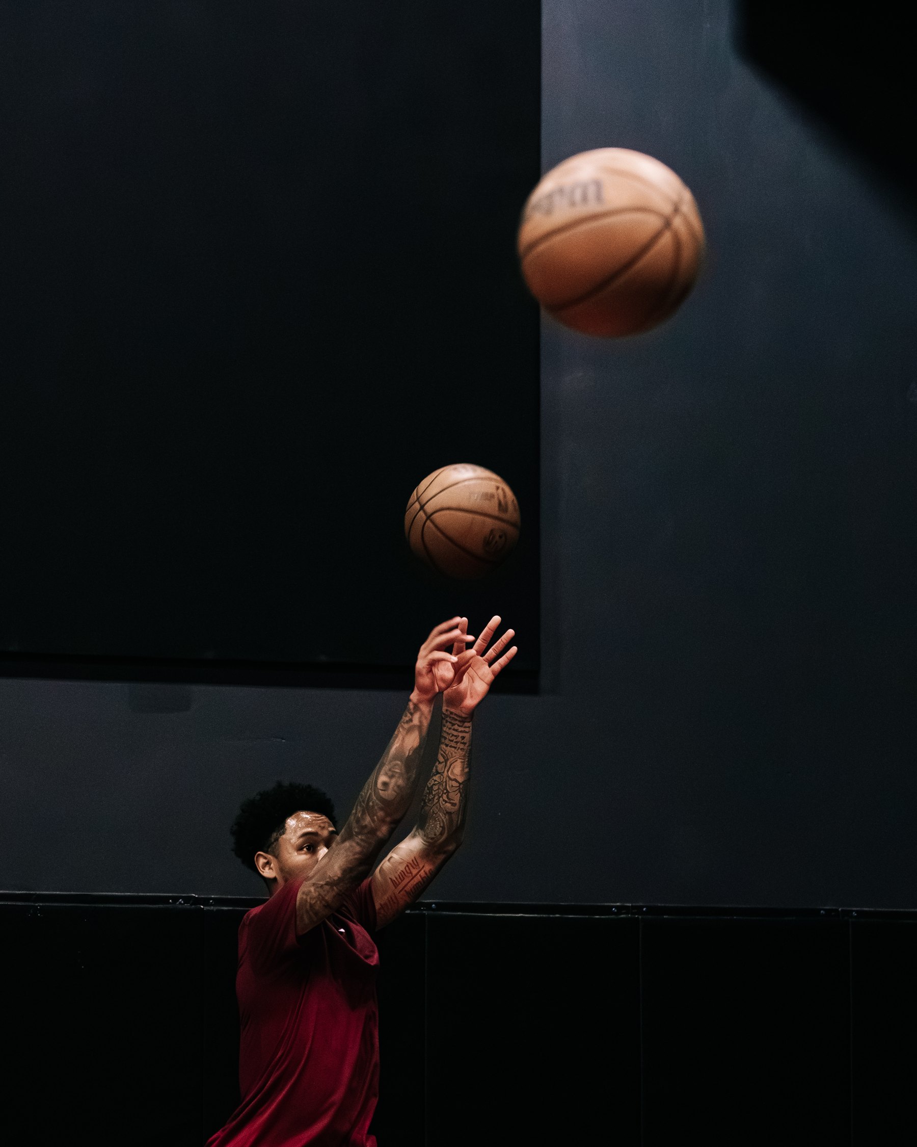 Anfernee Simons — shooting drill